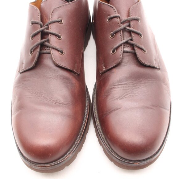J Crew Superior Camden Leather Bluchers Oxfords Shoes Men\'s 10.5  Espresso Brown